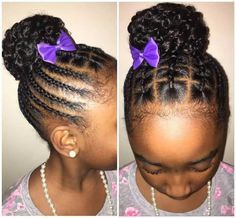 Very pretty Cornrow Styles For Girls, Braiding Styles, Girl Hairstyle