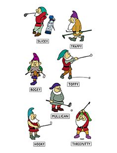 an image of different types of cartoon characters with words in english and spanish on them