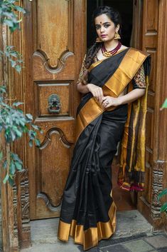 New Dress Design Indian, Readymade Blouse Online Shopping, Black Sarees, Mangalagiri Sarees, Buy Blouse, Saree With Belt, Camilla Dress