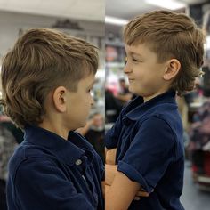 modern mullet kids Boy Mullet, Mullet Hairstyles, Toddler Hairstyles Boy, Mohawk Mullet, Toddler Haircuts, Toddler Boy Haircuts, Trending Hair