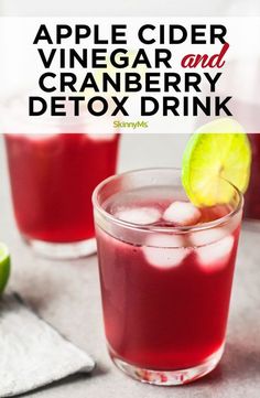 Cranberry Detox Drink, Cranberry Detox, Heart Recipes, Health And Fitness Goals, Cranberry Apple, Smoothie Detox, Detox Water Recipes, Detox Drinks Recipes, Diet Drinks