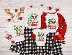 1st Christmas As A Family T-Shirt, Christmas Matching Family Shirt, First Christmas As Dad, First Christmas As Mom, Xmas Baby Announcement * High quality and super soft, comfortable shirt. Made with top-of-the-line vinyl and pressed with a professional grade heat press. * Please check all color and size charts before place the order. Since all shirts are custom made based on your selection, I don't accept return or exchange unless there is an issue with your order. *We're working with different Deer Shirt, Reindeer Shirt, Buffalo Plaid Shirt, Matching Christmas Shirts, Matching Pjs, Christmas Party Shirts, Christmas Tree Shirt, Family Shirts Matching, Merry Christmas Shirts