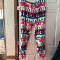 Joyspun Fleece Pj Pants Christmas Print New With Tags Size Xl Stock: Red2 Pj Pants Christmas, Nordstrom Pajamas, Cat Onesie, Lake Pajamas, Thick Pants, Black Pajamas, Victoria Secret Pajamas, Pink Sweatpants, Velour Hoodie