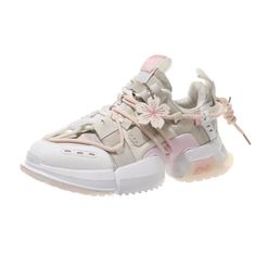 Sakura cherry blossom shoes. Unique style that you'll ever find here since it is handmade. Show off your beautiful pumped up kicks on on your next outing! US Shoe Sizes Shoes Wedges Sneakers, Cut Shoes, Floral Sneakers, Fashion Shoes Flats, Sneakers Women, Breathable Shoes, Wedge Sneakers, Chunky Sneakers, Perfect Shoes