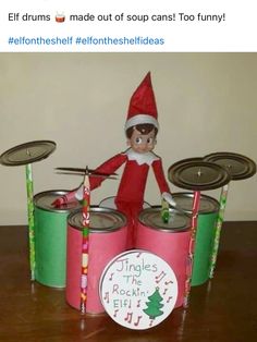 Elf On The Shelves, Elf Ideas Easy, Awesome Elf On The Shelf Ideas, Elf Magic, Elf Activities, Xmas Elf, Elf Antics, Elf Fun, Elf Christmas