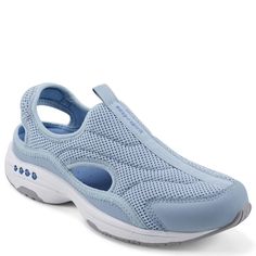 PRICES MAY VARY. Round Toe Slip-on Closure Textile/Man Made Upper ; Textile Lining ; Eva Footbed 1.57" heel height -Lightweight ; Cushioned removable footbed ; Flexible outsole -Orthotic Friendly -Arch Support Comfortable Blue Slip-on Walking Shoes, Blue Slip-on Walking Shoes With Rubber Sole, Blue Slip-on Sneakers With Arch Support, Blue Slip-on Running Shoes With Arch Support, Blue Slip-on Walking Shoes With Removable Insole, Easy Spirit, Fashion Toys, Kids Luggage, Walking Shoes