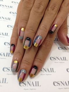 Es Nails, Colorful Nails, Pretty Acrylic Nails, Chic Nails, Dope Nails