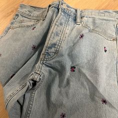 Lucky Brand Floral Pattern Jeans. Never Worn. Size 2 Pattern Jeans, Sweet Jeans, Leopard Print Jeans, Patterned Jeans, Straight Cut Jeans, Jeans Y2k, Juniors Jeans, Printed Jeans, Straight Leg Denim