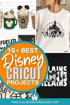 the disneyland cricut project is featured in this postcard design guide for adults and children