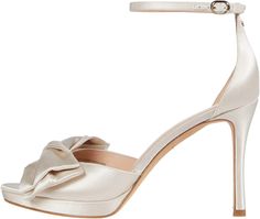 Kate Spade New York Bridal Bow Elegant Satin Sandals With Satin Bow, Elegant Sandals With Satin Bow And Ankle Strap, Elegant Satin Bow Ankle Strap Sandals, Elegant Ankle Strap Sandals With Satin Bow, Elegant Formal Sandals With Satin Bow, Bridal Bow, Kate Spade New York, Product Reviews, Kate Spade