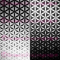 an abstract background consisting of triangles and lines, with pink highlights on the edges in black and white