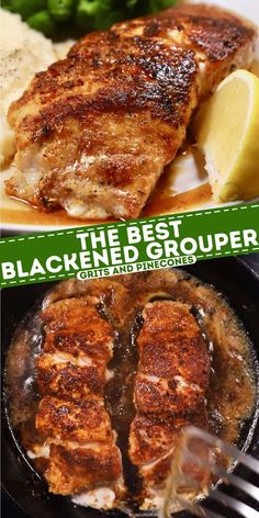 the best grilled grouper steaks and potatoes