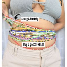 Plus Size Waist Beads, Waist Beads for weight loss, Elastic Tie On waist beads, Stretchy Waist Beads. FREE SHIPPING FOR ALL ADDITIONAL ITEMS IN YOUR CART. ORDERS SHIP VIA USPS 1st CLASS MAIL. (Super fast + tracking numbers + insurance) ★ Buy 3 get 2 Free ★ Buy 6 get 6 Free ★ Buy 12 get 12 Free ★ Buy 24 get 24 Free WHOLESALE LINK: https://www.etsy.com/listing/768504829/waist-beads-bulk-waist-beads-wholesale Back to our shop: https://www.etsy.com/shop/WaistBeadShop Plus Size Waist Beads, Beads Waist, Waist Beads, Beads Wholesale, Bead Set, Waist Training, Belly Chain, African Culture, Wholesale Beads