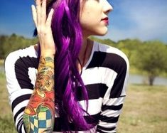 Heck Yes Purple Hair Pretty Purple, Dye My Hair, Hair Envy, Makati, Crazy Hair, Love Hair, Purple Hair, Hair Dos, Cut And Color