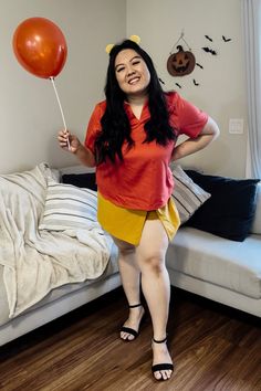 DIY Winnie The Pooh Costume | Lynn Mumbing Mejia Diy Costumes For Teachers, Diy Winnie The Pooh Costume, Winnie The Pooh Costumes, Diy Winnie The Pooh, Costumes For Teachers, Pooh Costume, Winnie The Pooh Costume, Disney Costumes Diy, Teacher Costumes