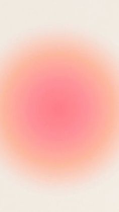 an orange and pink circle on a white background