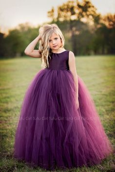 Purple Flower Girl Dresses, Purple Flower Girls, Purple Flower Girl Dress, Plum Bridesmaid Dresses, Long Flower Girl Dresses, Flower Girl Wedding, Flower Girl Dresses Tutu, Tulle Flower Girl, Kids Designer Dresses