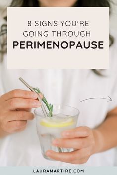 Women in perimenopause and menopause often experience a variety of unwanted symptoms such as hot flashes, weight gain, sleeplessness, and much more. Click to see all the signs you may be heading into perimenopause/menopause and learn what supplements and habits can best support you. Premenopausal Diet, Hormone Health, Visit Europe, Hot Flashes, Women's Health, The Signs