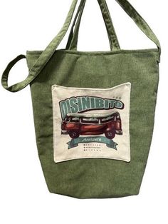 Retro vintage green rustic design. tote sling bag. With "VW Van" vintage  Roadtrip printed on the big front pocket.  Perfect for gift , collection.  Vintage stylish green bag Can do as hand carry, sling bag , or as tote shoulder bag Bag size 40cm x 43 cm  Inner lining and inner pocket for accessories. like hp , wallet, etc  Free shipping worldwide included Casual Green Bucket Satchel, Vintage Large Capacity Crossbody Bucket Bag, Everyday Vintage Green Satchel, Vintage Green Everyday Satchel, Green Vintage Satchel For Travel, Green Vintage Satchel For Everyday Use, Retro Bucket Bag With Large Capacity, Vintage Large Capacity School Bag, Green Daily Bucket Canvas Bag