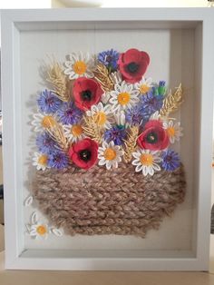 an image of a basket with flowers in it