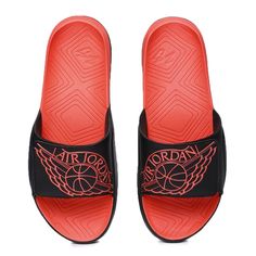 Jordan Aa2517-023: Men's Black/Infrared Hydro 7 Retro Premium Slides New Size 7 New Without Box Shoes Jordan, Jordan Black, Jordans For Men, Jordan Shoes, Flip Flop Sandals, Black Red, Flip Flops, Slides, Shoes Sandals