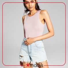 in stock High Neck Bodysuit, Sleeveless Bodysuit, Then And Now, And Now, Basic Tank Top, High Neck, Pick Up, In Store, Buy Online