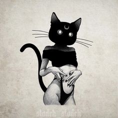 Photos Of Animals, Best Life, Tattoo Drawings, Black Cat, Tattoo Ideas, Tattoos, Drawings, Animals, Black