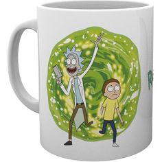 Rick and Morty - Portal Ceramic Coffee Mug - front view Rick And Morty Portal, Harry Potter Crest, Rick Und Morty, Gryffindor Crest, Marvel Logo, Rick Y Morty, Superman Logo, Harry Potter Gryffindor, Batman Logo