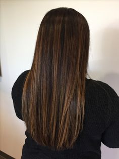 Black Hair With Caramel Highlights, Full Foil Highlights, Beachy Balayage, Dark Brown Hair With Caramel Highlights, Caramel Hair Highlights, Dark Brown Hair Balayage, Summer Hair Color Ideas