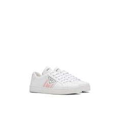 Prada Sneakers, Shoes Prada, Hype Shoes, Luxury Sneakers, Prada Leather, Prada Shoes, Leather Band, Golden Goose Sneaker