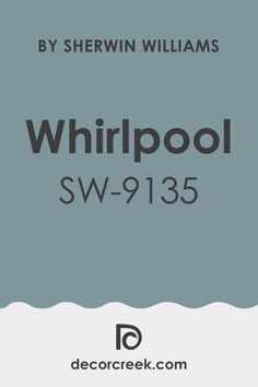 Whirlpool SW 9135 Paint Color by Sherwin Williams Sw Whirlpool, Sherwin Williams Coordinating Colors, Sherwin Williams Paint Neutral, Painted Wainscoting, Home Paint Color, Indoor Ideas, Trim Colors, Beach Kitchens