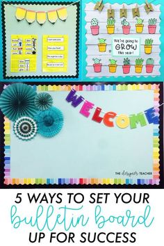 five ways to set your bulletin board up for success