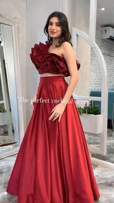 Western Gowns Party Wear, Lehenga With Crop Top, Draping Skirt, Simple Lehenga, Anarkali Dress Pattern