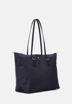 Lauren Ralph Lauren MEDIUM KEATON TOTE BAG - Handbag - refined navy Bags For School Handbags, Cute Handbags For School, Elegant Tote Bag, Ralph Lauren School Bag, Bags For Uni, Ralph Lauren Tote Shoulder Bag For Everyday, Ralph Lauren Casual Tote Shoulder Bag, Ralph Lauren Tote Bags For Shopping, Navy Large Capacity Tote Bag