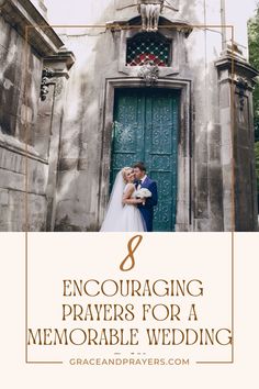 Want your wedding day to resonate with deeper meaning? Incorporate prayer into your celebration. Engage with 8 prayers designed to inspire and bless your marriage, ensuring a day filled with love, harmony, and divine favor. Visit Grace and Prayers to read all 8 prayers and enrich your wedding day with spiritual grace.4 Encouraging Prayers, Divine Favor, Deeper Meaning