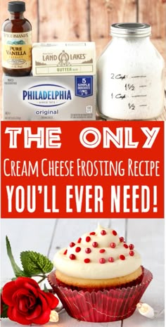 the only cream cheese frosting recipe you'll ever need