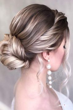 Fancy Bun Hairstyles, Fancy Bun, Cute Bun Hairstyles, Bridesmaid Updo, Elegant Bun, Top Bun, Simple Wedding Hairstyles, Braid Hairstyle, Messy Bun Hairstyles