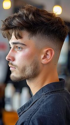 Goals Board, Men Fade Haircut Short, Best Fade Haircuts, Mens Haircuts Short Hair, Mens Hairstyles Fade, Crop Haircut, Men Haircut Curly Hair, Skin Goals, Taper Fade Haircut