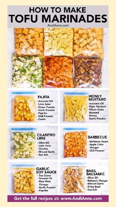 an image of how to make tofu marinades