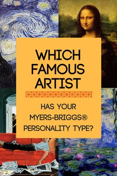 Discover which famous artist had YOUR Myers-Briggs type! #MBTI #INFJ #ENFJ #INFP #ENFP #INTP #ENTP #INTJ #ENTJ #ISFP #ESFP #ISFJ #ISTJ Entj Isfp, Enfp Intp, Redon Odilon, Infj Enfj, Introverted Intuition, Mbti Enfp, Intj Entj, Entp Intj