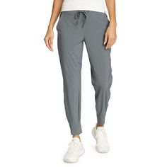 Whether you're hitting the trails or running errands, you'll love these women's joggers from Eddie Bauer.Click on this WOMEN'S GUIDE to find the perfect fit and more!The product image(s) above may display the new Eddie Bauer logo. When you receive your item, it might feature either the new or old Eddie Bauer logo. Whether you're hitting the trails or running errands, you'll love these women's joggers from Eddie Bauer.Click on this WOMEN'S GUIDE to find the perfect fit and more!The product image( Clown Pants, Coach Outfits, Joggers Grey, Teaching Outfits, Outdoor Pants, Eddie Bauer Women, Grey Joggers, Travel Wardrobe, Fashion Joggers