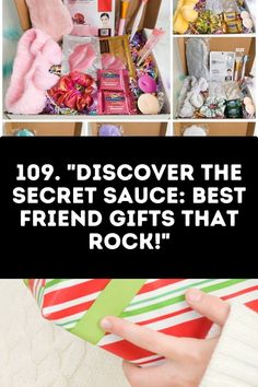 the secret sauce best friend gifts that rock