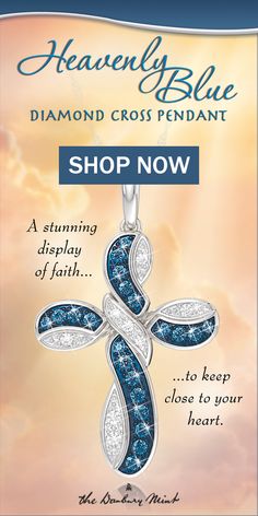 Show the depths of your devotion with a dazzling fine jewelry creation that pays tribute to the cherished icon of the cross. A sparkling affirmation of faith! Diamond Cross Pendants, Diamond Cross, Religious Gifts, Blue Diamond, Jewelry Creation, The Cross, Cross Pendant, Diamond Earrings