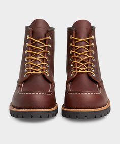 *Please note that we are only able to ship Red Wing within the United States* The Roughneck stands out as a rugged 6-inch moc with Vibram®'s original lug outsoles for aggressive, all-season traction. True to its name, the Roughneck stands up to heavy wear and lasts for years. The Roughneck was born from a boot first m Rugged Combat Boots With Vibram Sole And Moc Toe, Rugged Work Boots With Vibram Sole And Moc Toe, Outdoor Work Boots With Vibram Sole And Moc Toe, Outdoor Chukka Boots With Goodyear Welt And Moc Toe, Rugged Moto Boots With Rubber Sole And Moc Toe, Rugged Moto Boots With Moc Toe And Rubber Sole, Goodyear Welt Moc Toe Lace-up Boots For Outdoor Work, Moc Toe Hiking Boots, Rugged Chukka Boots With Vibram Sole And Moc Toe