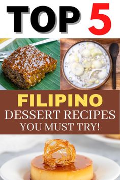 Deserts Recipes Easy, Deserts Recipes Easy Filipino Desserts, Easy Delicious Dessert, Filipino Dessert, Yummy Desserts Easy, Sweet Dish, Filipino Desserts, Filipino Dishes, Easy Delicious