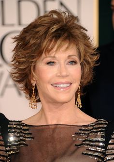 Jane Fonda Hairstyles, Shaggy Short Hair, Spiky Hair, Choppy Hair, Jane Fonda, Short Hair Haircuts