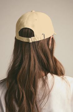 Tonal contrast color sets off the embroidered logo marking a cotton-twill cap that's soon to be an old favorite. Adjustable back strap 100% cotton Spot clean Imported Classic Cotton Khaki Baseball Cap, Casual Cream Cotton Hats, Beige Six-panel Baseball Cap With Embroidered Logo, Beige Cotton Snapback Dad Hat, Beige Embroidered Logo Six-panel Baseball Cap, Beige Adjustable Cotton Baseball Cap, Adjustable Beige Cotton Baseball Cap, Khaki Cotton Baseball Cap, Spring Khaki Cotton Baseball Cap