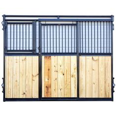 Metro Gate Horse Stall Front 12' Classic Sliding Horse Stall Door, Stall Doors For Horses, Stall Fronts, Stall Door, Barn Stalls, Horse Arena, Horse Barn Plans, Horse Stall, Dream Horse