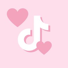 the letter j is surrounded by hearts on a pink background