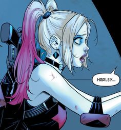 Jinx Harley Quinn, Harley Quinn Comic Icons, Harley And Batman, Marvel Comics Icons, Harley Quinn Comic Art, Comic Harley Quinn, Harley Quinn Hair, Harley Quinn Cartoon, Harley Quinn Aesthetic